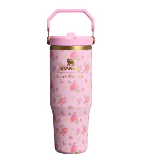 Sold. Not for sale NWT Stanley LoveShackFancy Flip Straw Tumbler Ibiza Sunset - Picture 3 of 13